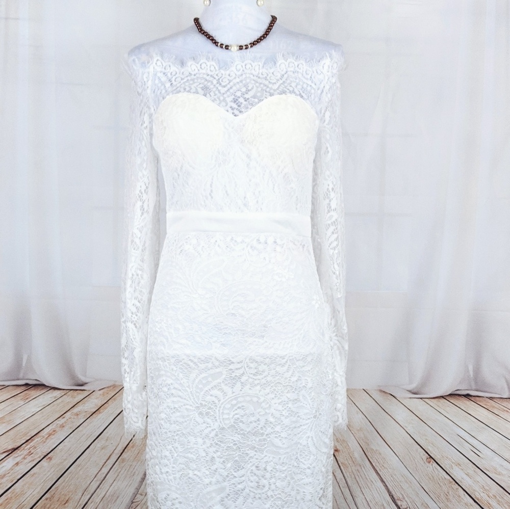 New Gorgeous Lace Mermaid dress - Picture 5 of 8